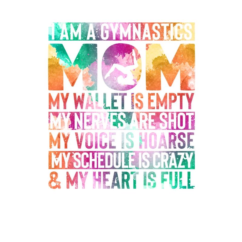 Sportlicher Mutterstolz Ich bin eine Gymnastik Mum