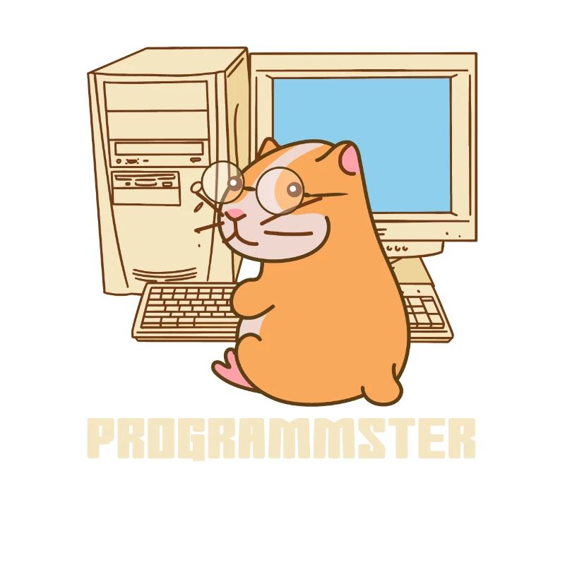 Hamster Programmierer Wortspiel Programmer Rodent