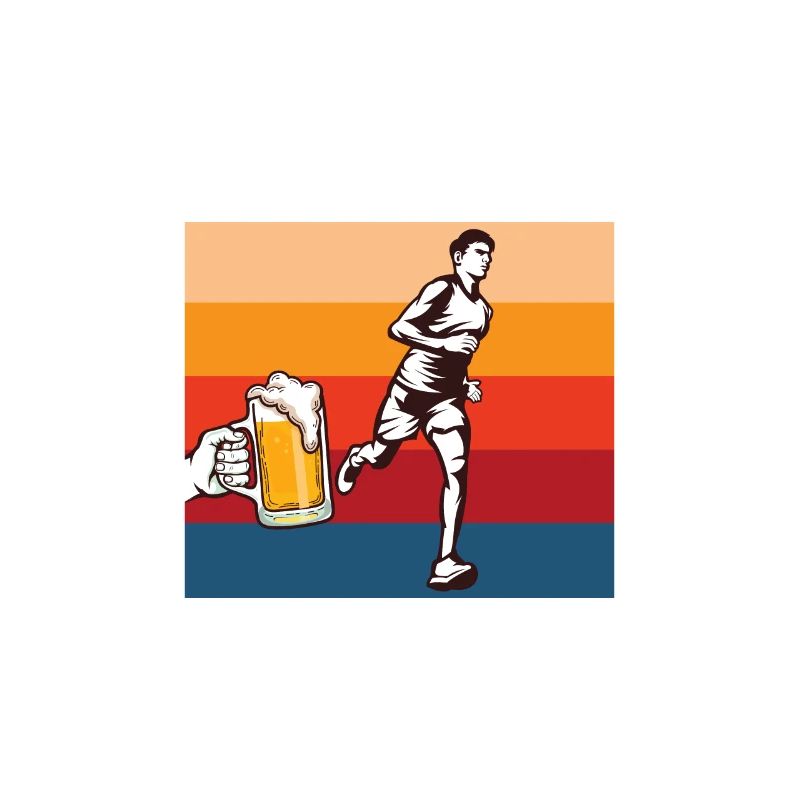 Jogger Läufer Marathon Joggen Langlauf