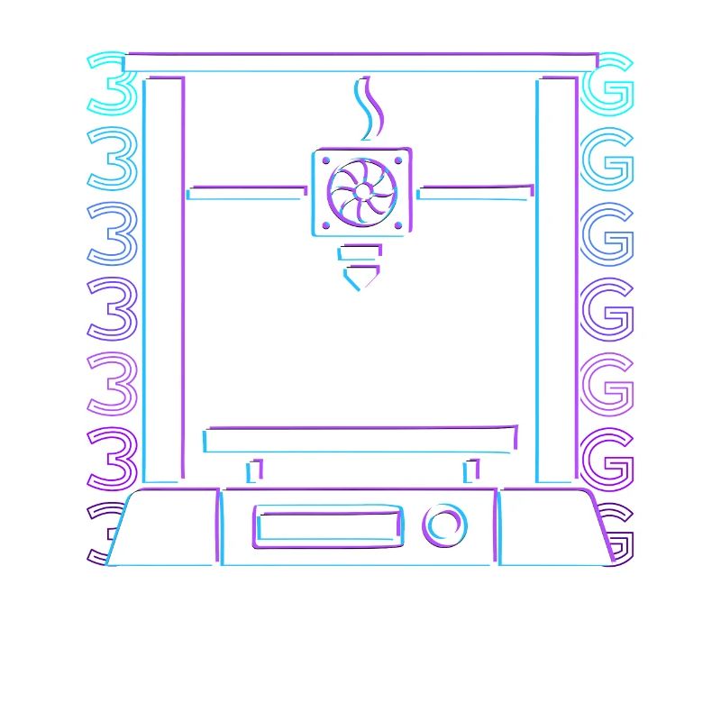 3D Printing 3D Printer Retro Gift