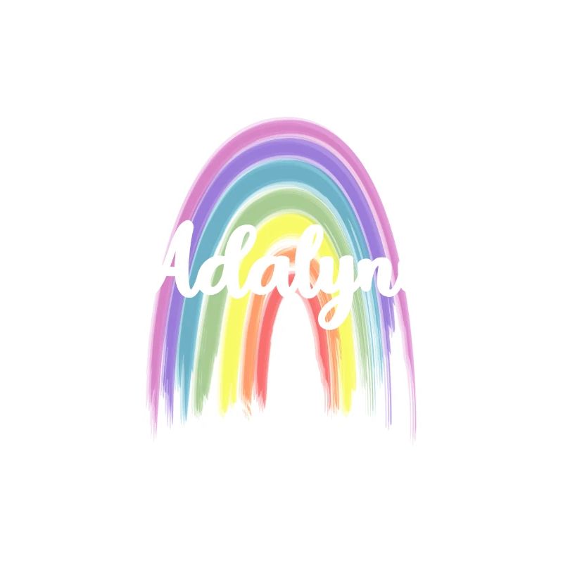 ANDREA Rainbow Cursive