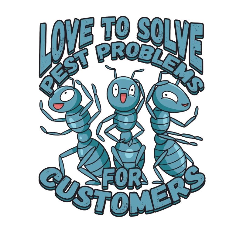 Love To Solve Pest Problems Design for a Bug