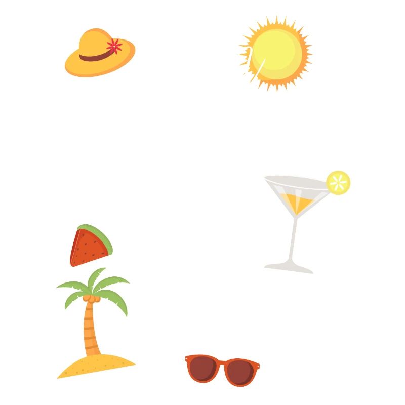 sable solaire et boisson dans ma conception de la main