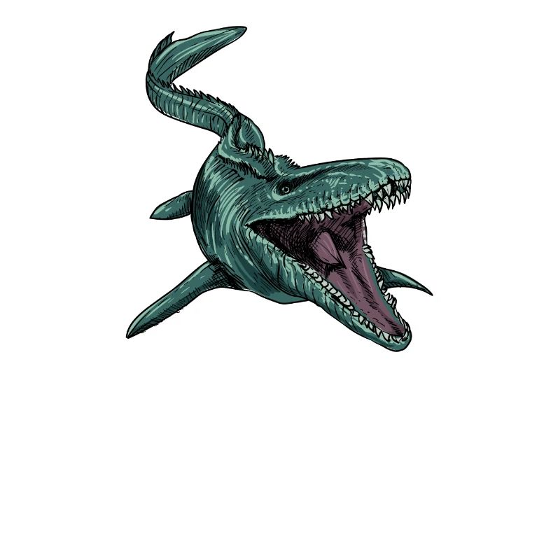 Mosasaurus I Marine Repiel Cretaceous Fossils