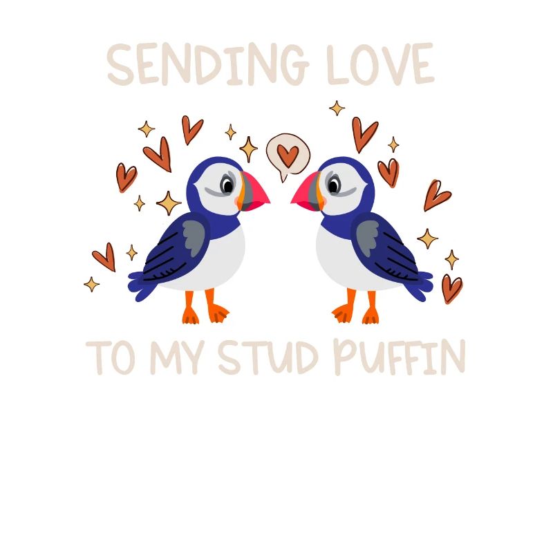 Envoyer de l’amour à ma relation amoureuse Stud Puffin