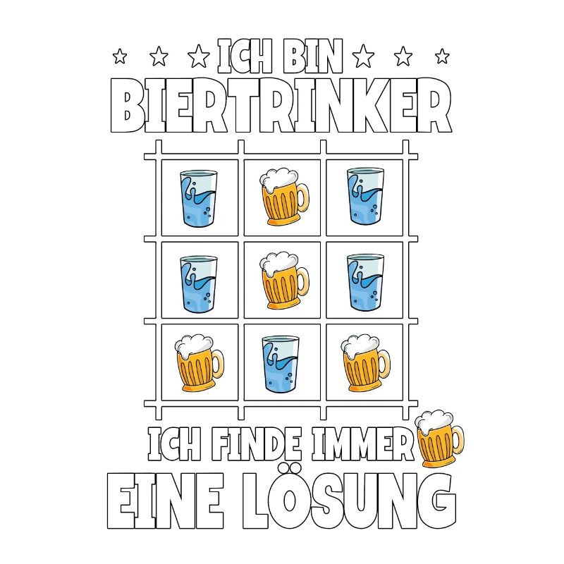 Ich bin Biertrinker Bier