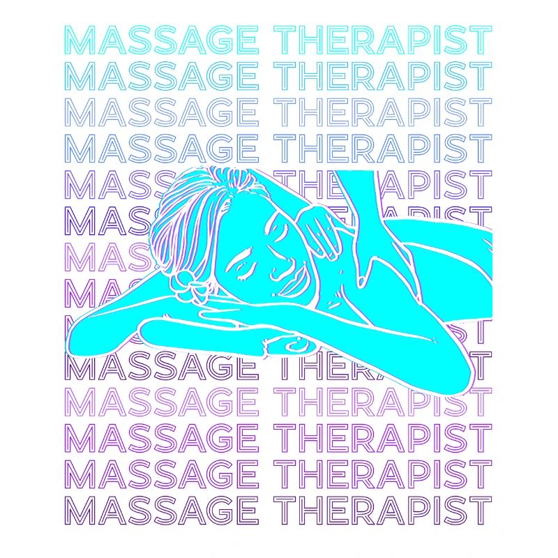 Massagetherapeutin Massagetherapie Masseurin Retro