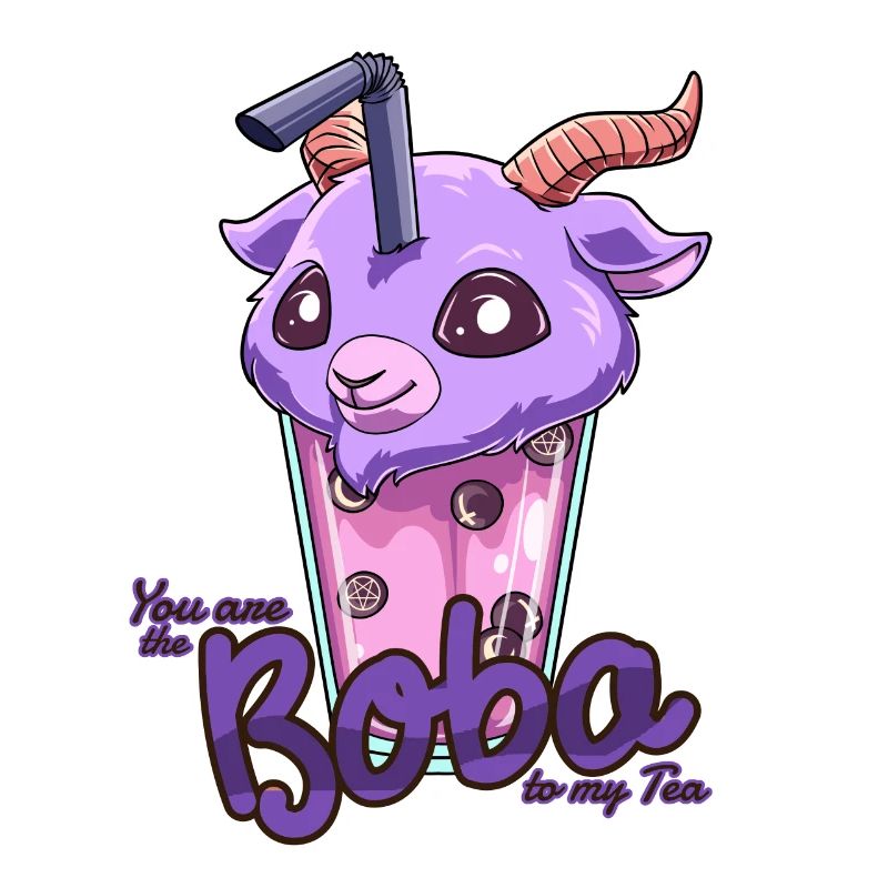 Bubble Tea Pastel Goth Nu Goth - Kawaii Bubble Tea