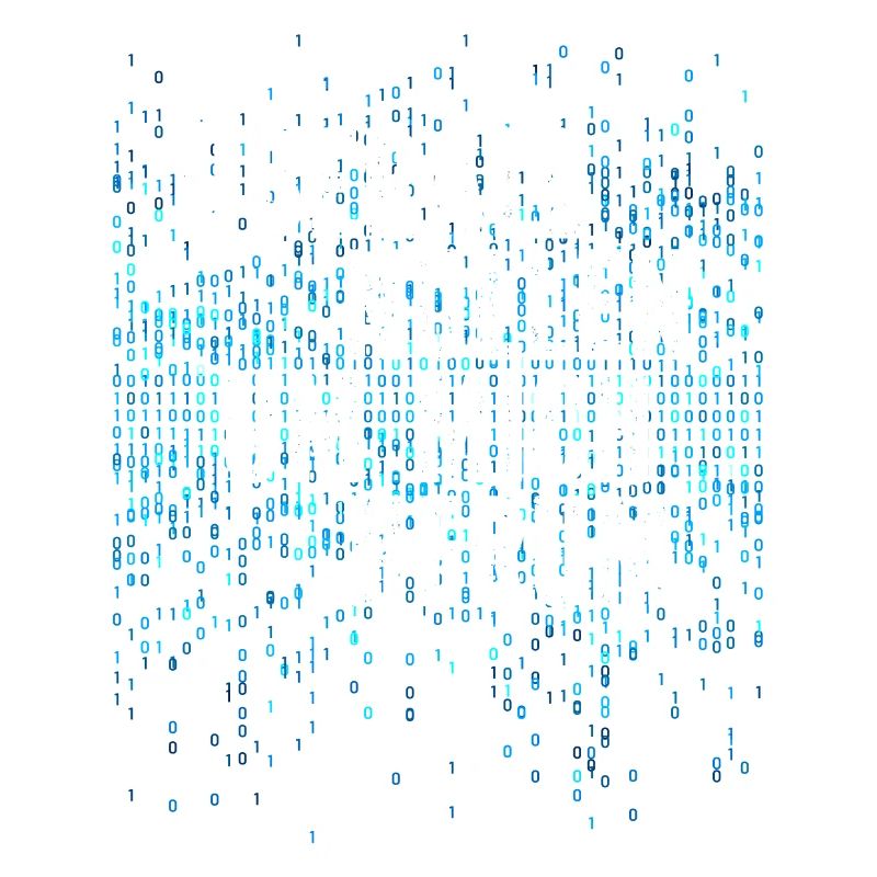 Überall Nullen Um Mich Herum Nerd Programmierer