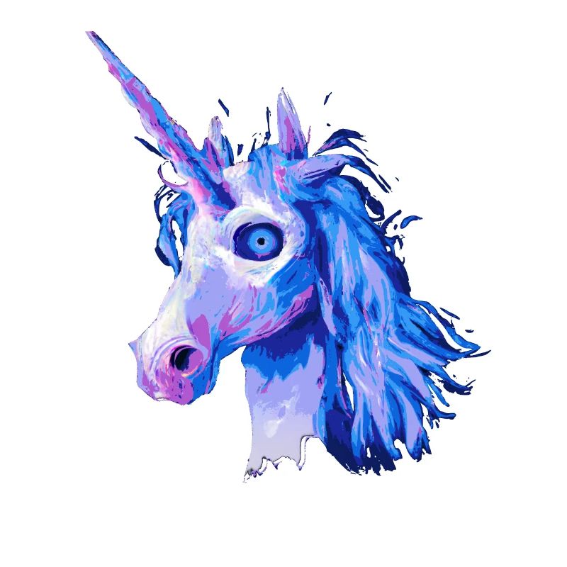 Horror Einhorn Halloween