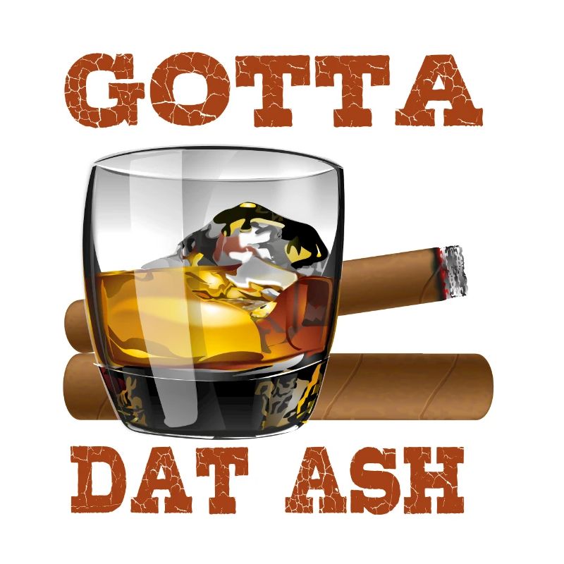 Ich Muss Dat Ash Zigarre Rauchen Tabakraucher