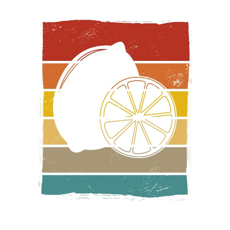 Lemon Fruit Lover Retro Lemonade Gift idea