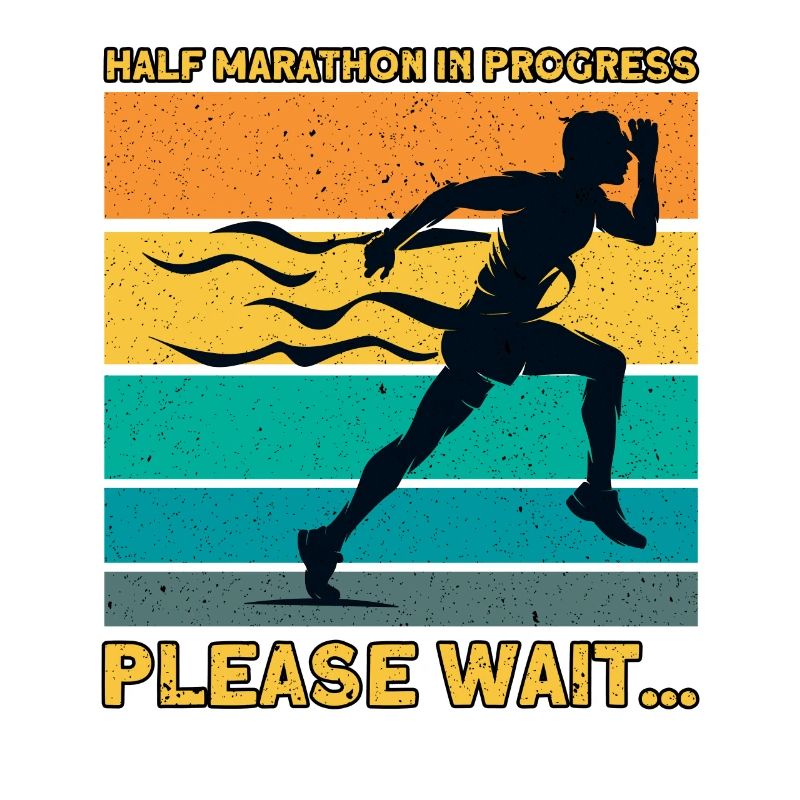 Halbmarathon Laufen Läufer Geschenk