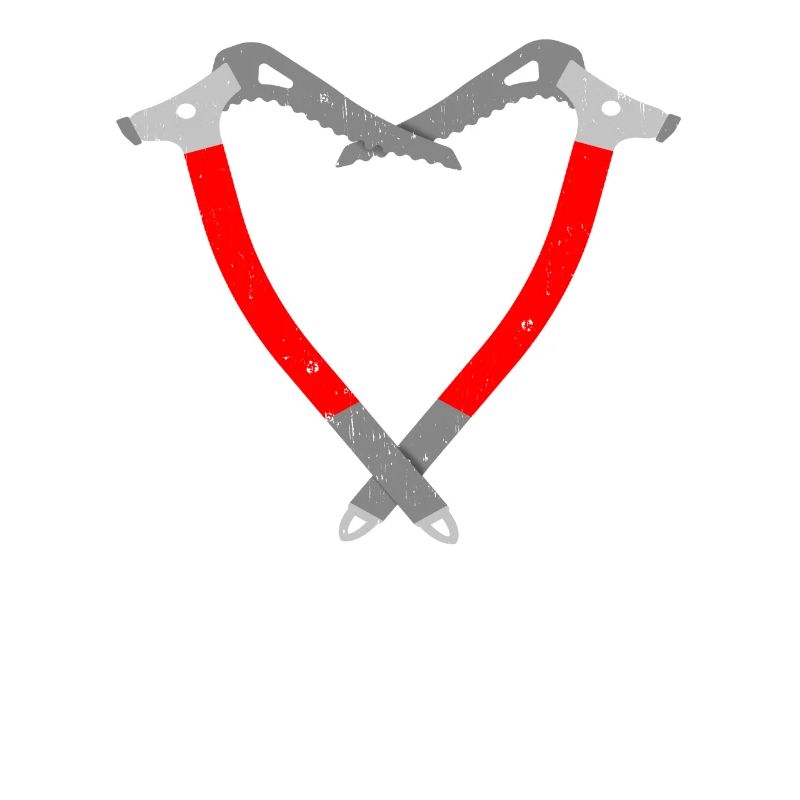 Ich Liebe Eisklettern Eiskletterer Eispickel