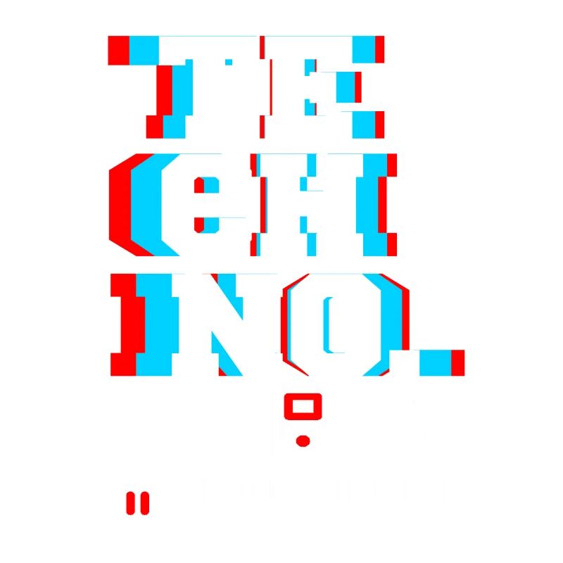 TECHNO. Awesome Retro DJ Techno Lover Designs