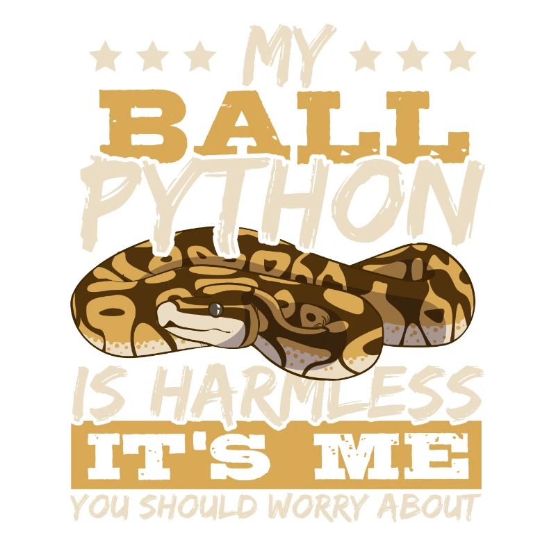 My Python Is Harmless Reptile Exotic Pet Serpent