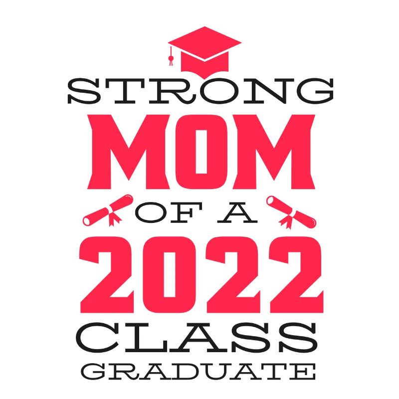 Starke Mutter eines Klassenabsolventen 2022