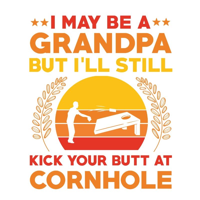 Cornhole Opa Geschenk