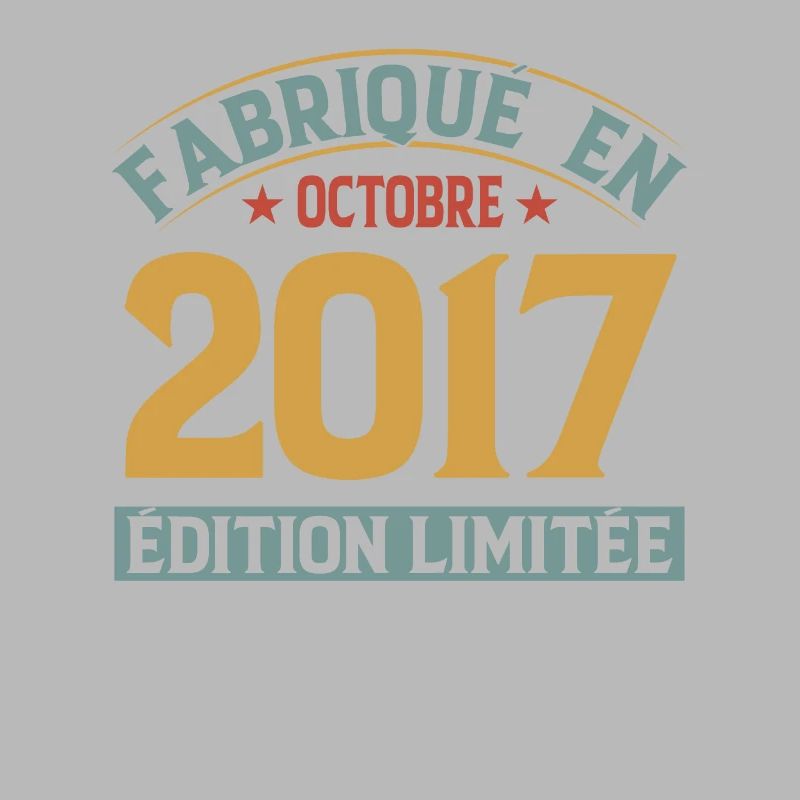 Made in October 2017 limited edition