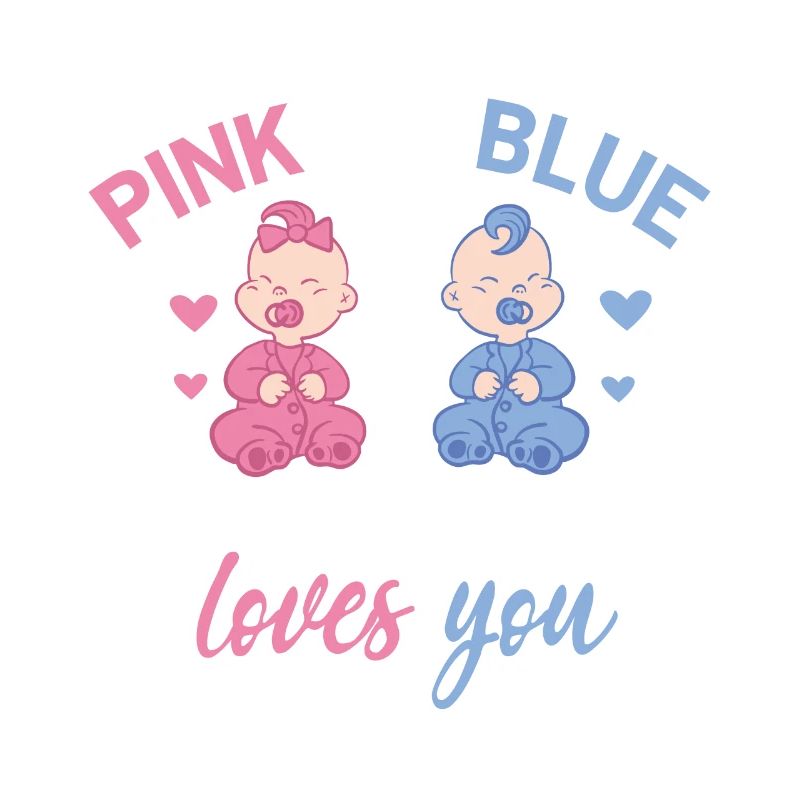 Rosa Oder Blaue Oma Liebt Dich Vater Geschlecht