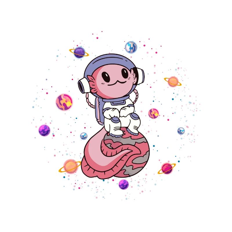 Les axolotls sont facilement déviés par l’espace