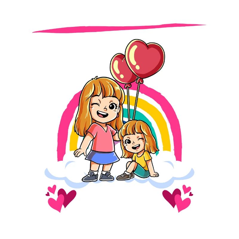 Ich werde Große Schwester Mädchen