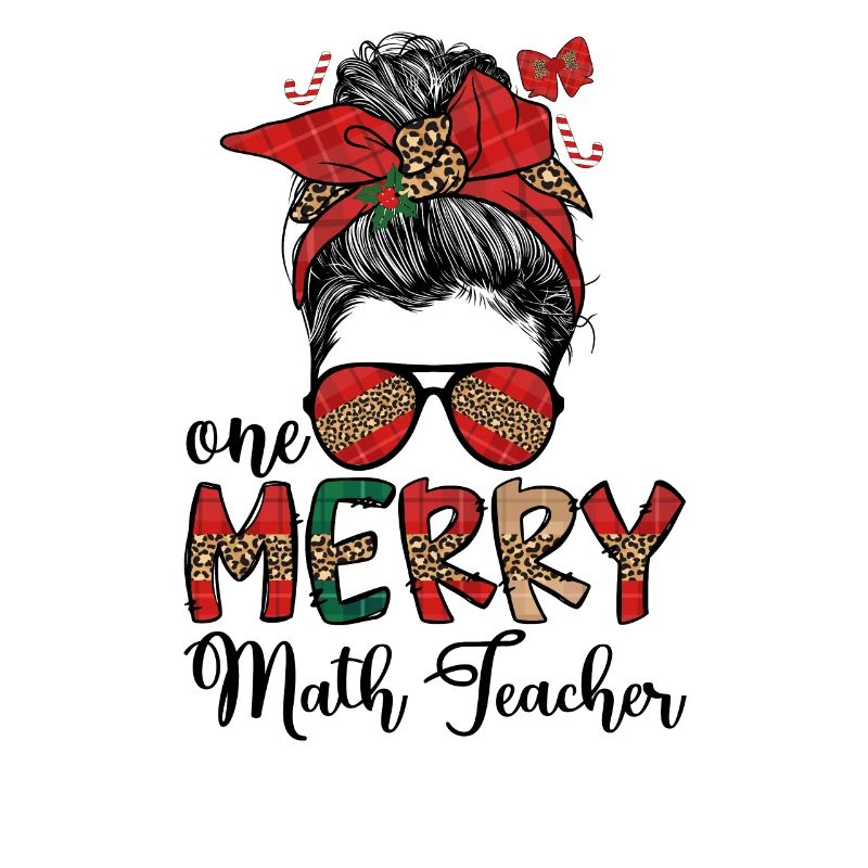 Math Teacher Christmas Math Teaching Xmas Gift