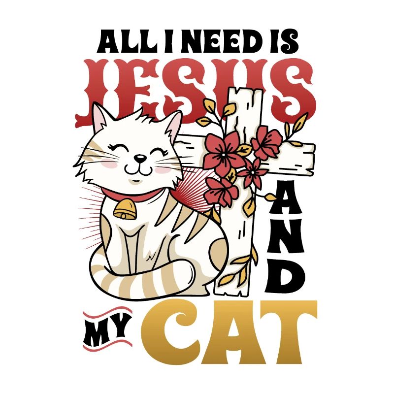 Tout ce dont j’ai besoin, c’est de Jésus et de mon chat