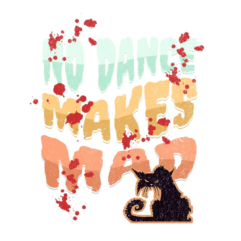 Pas de danse, Design de danse, Bad Cat, Style de dessin animé