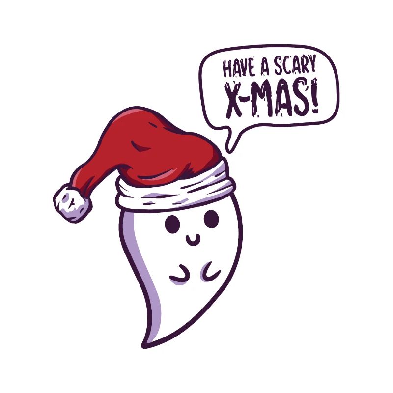 Effrayant Halloween Mignon Noël