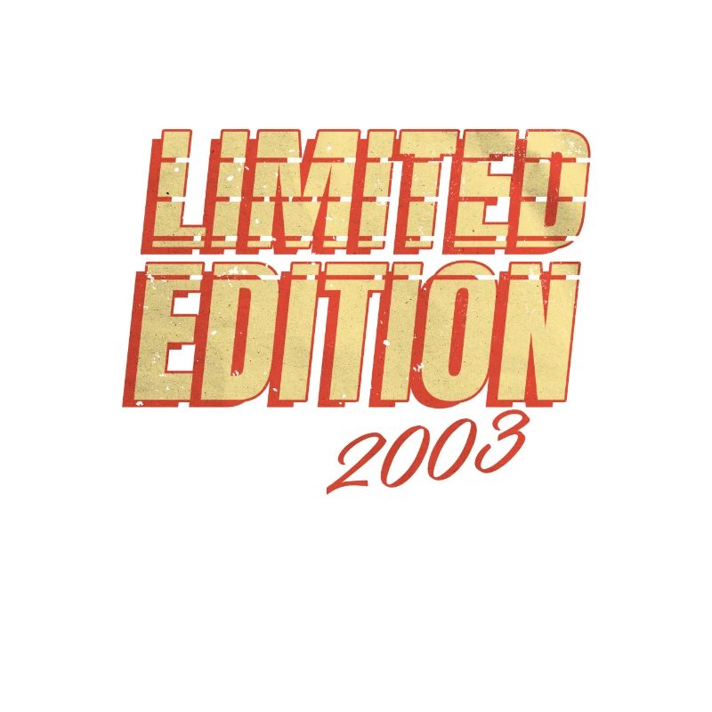 Edition Limitée 2003 Millésime
