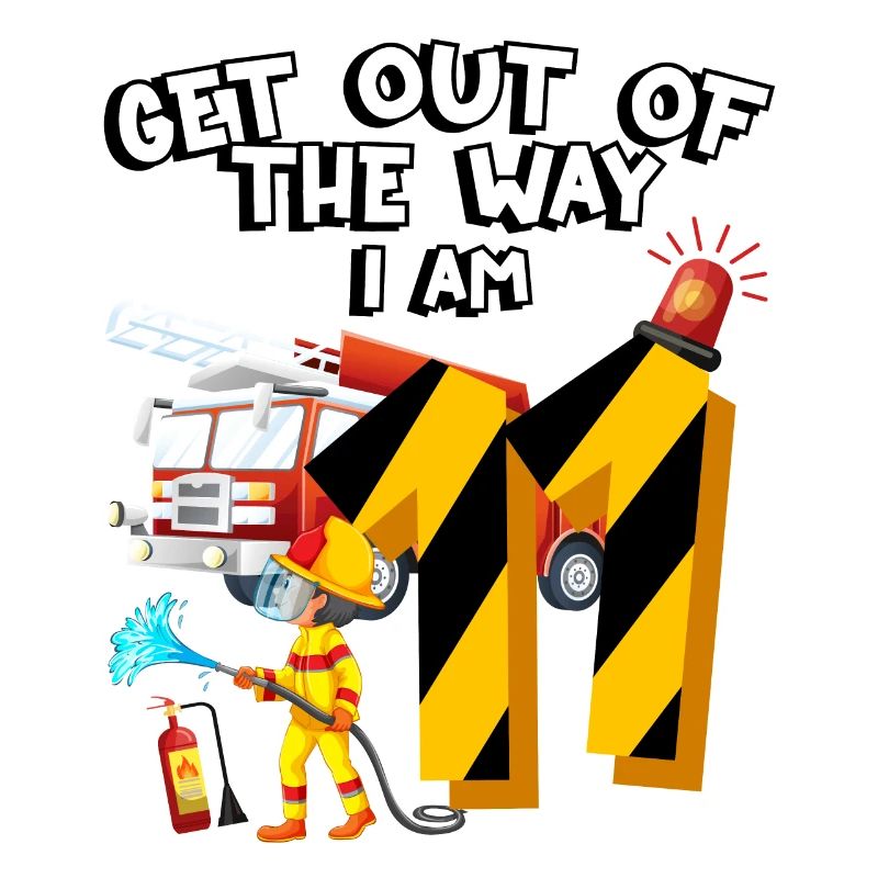 Fire engine Firefighting I am 11 years old