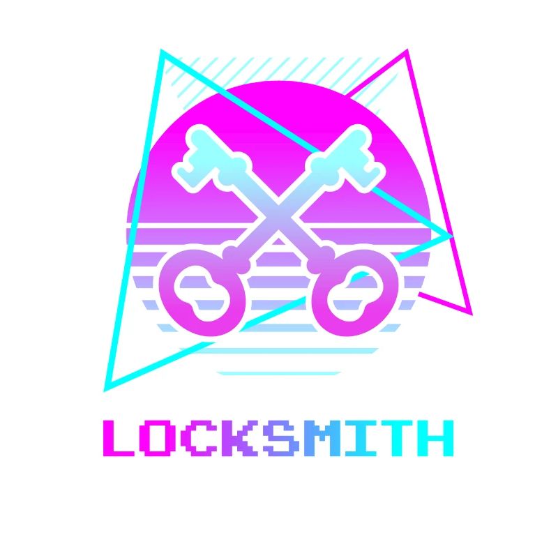 Retro Locksmith Lock Locksmithing
