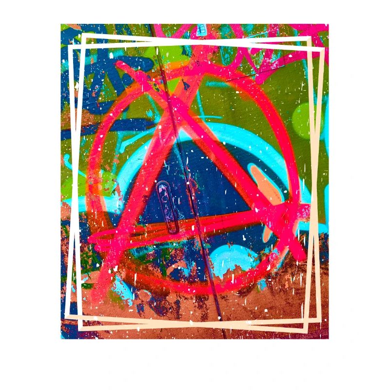 Anarchy Graffiti Bunt