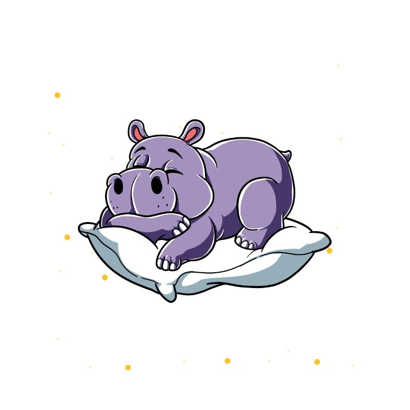 Sleeping Hippo I Nap Periodically