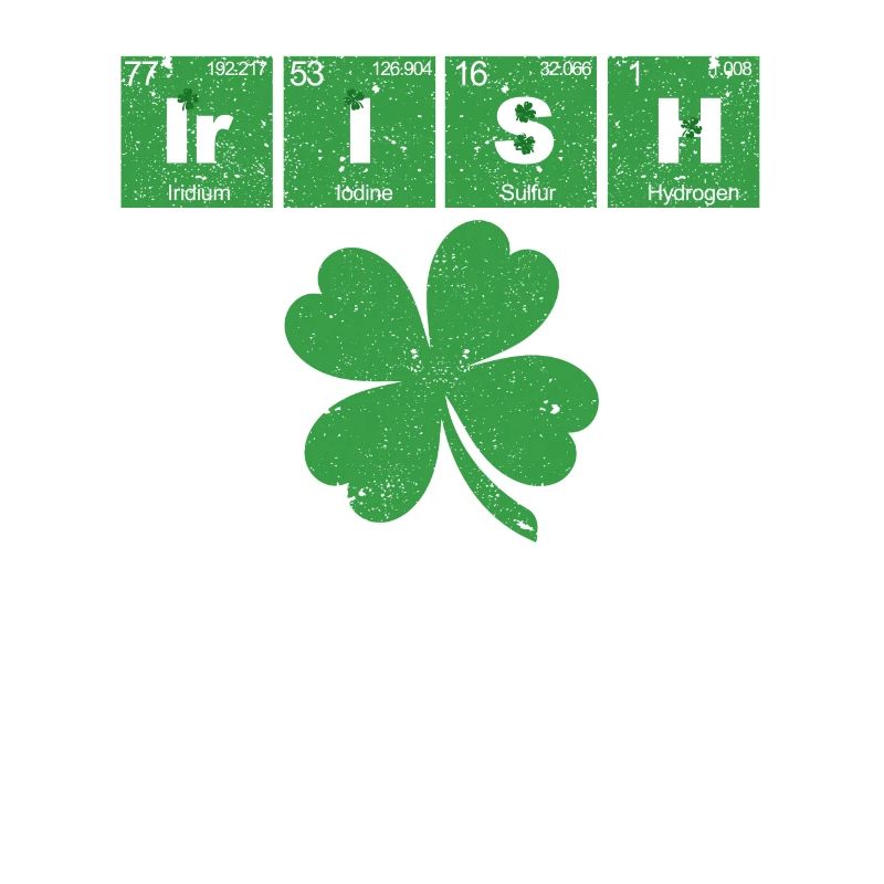 Drôle de professeur de sciences de la Saint-Patrick Irlandais