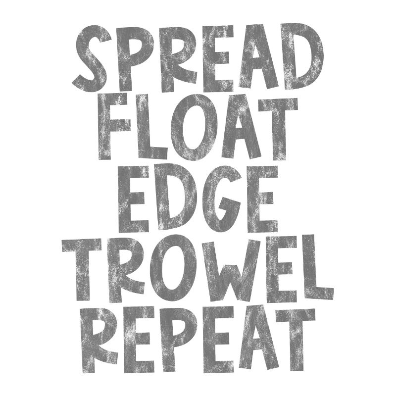 Spread Float Edge Trowel Repeat 3