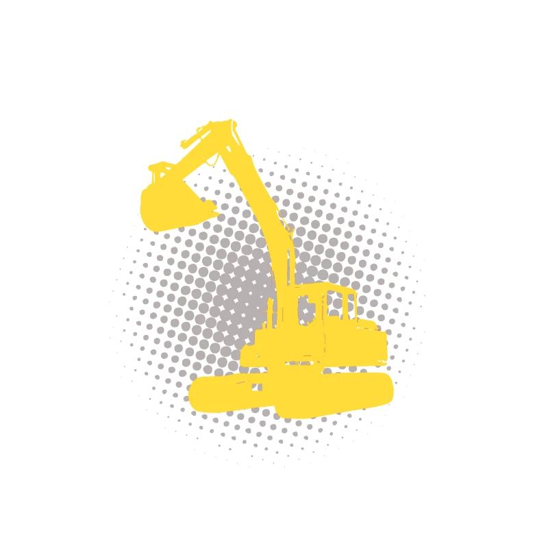 Back excavator construction for operators