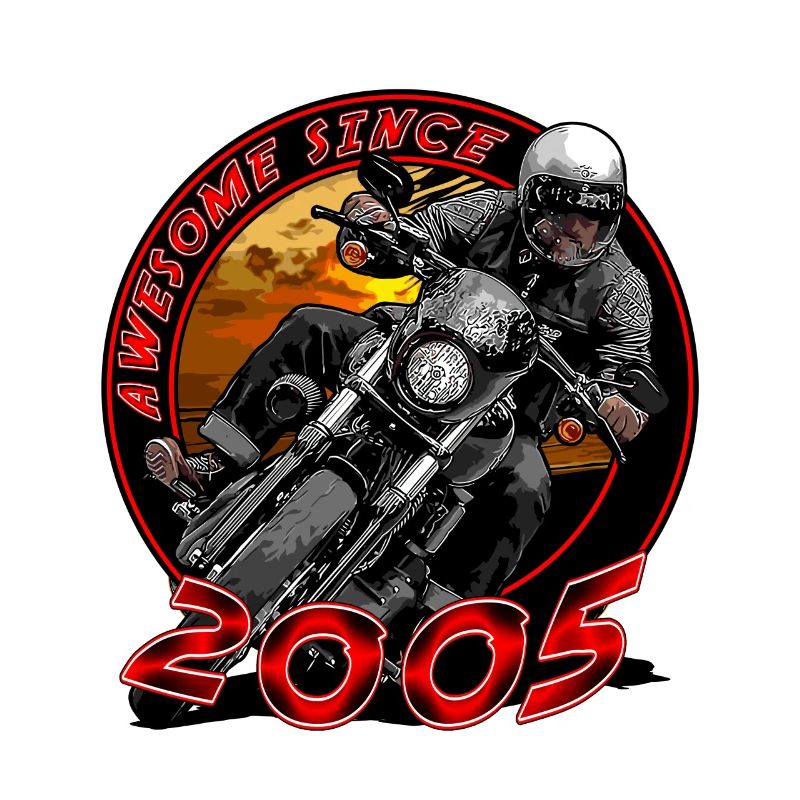 Awesome since 2005, Biker Geburtstag