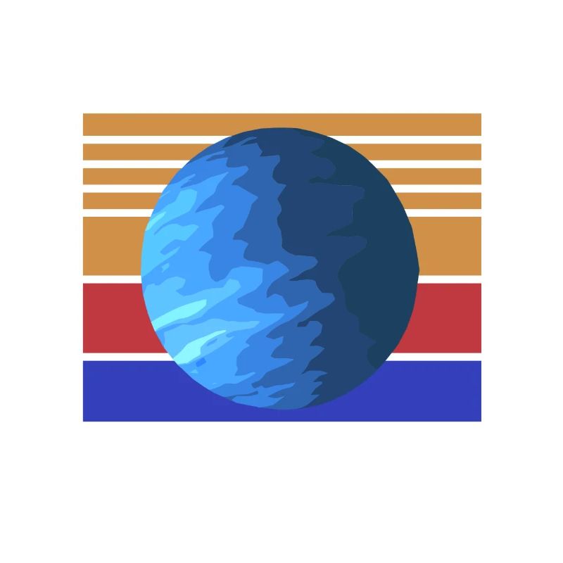 Propulsé par URANUS Retro Solar System Planet