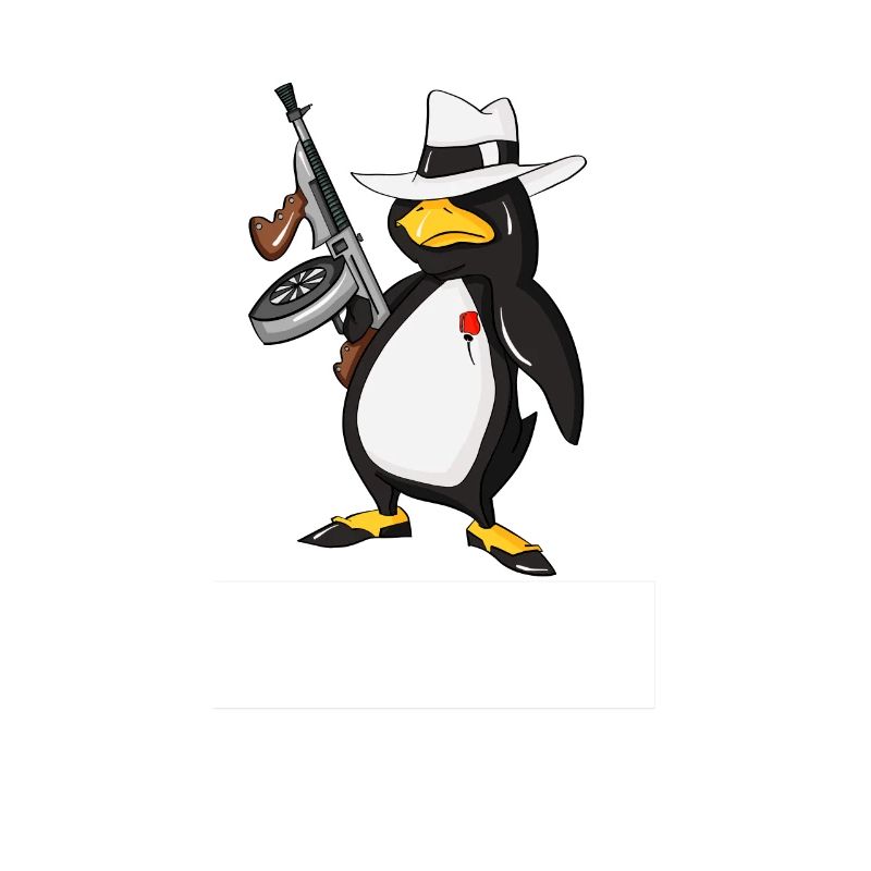 Linux is Not A Crime Linux Tux Penguin