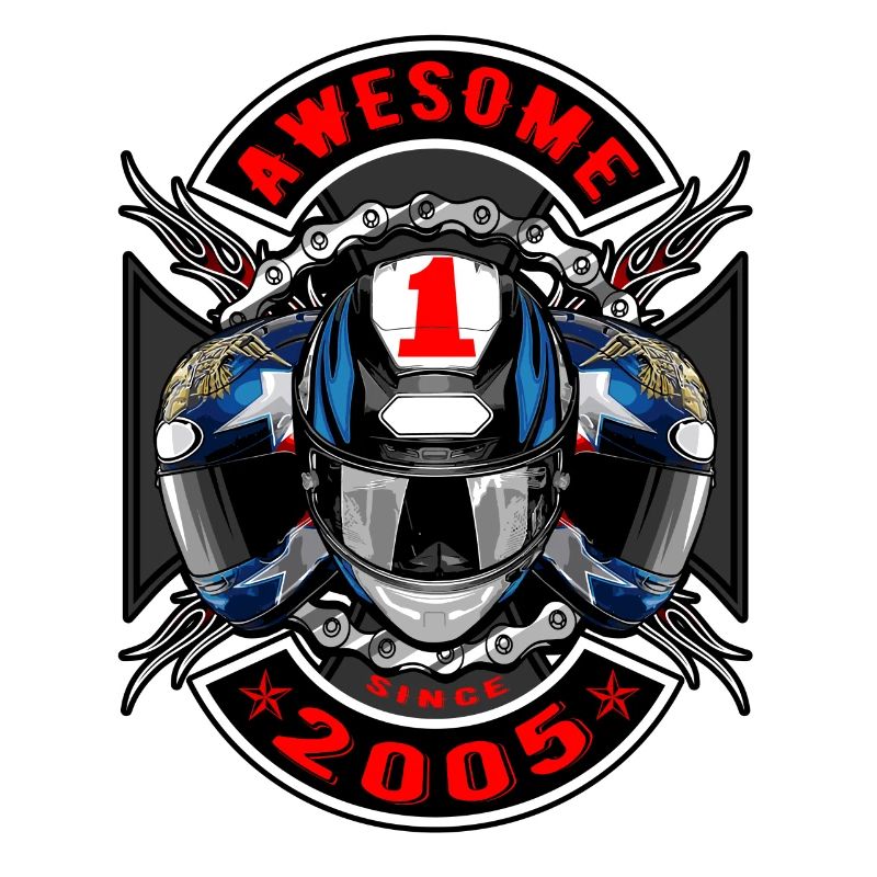 Awesome since 2005, Biker Geburtstag