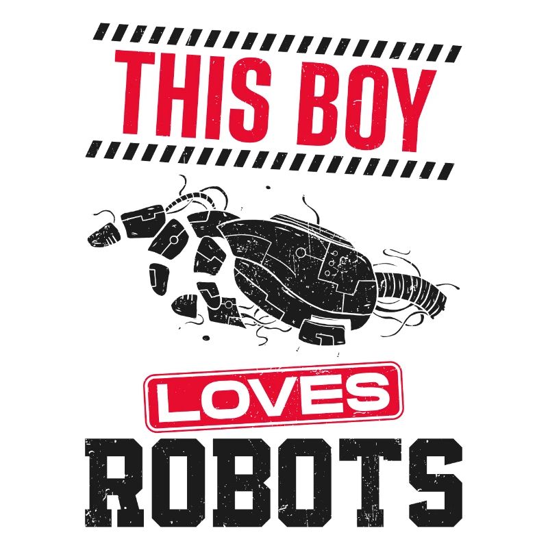 Robot Robotics Engineer Boy This