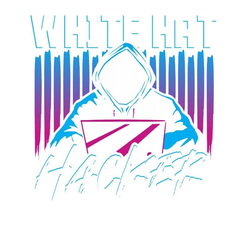 White Hat Hacker Hacking Internet Network