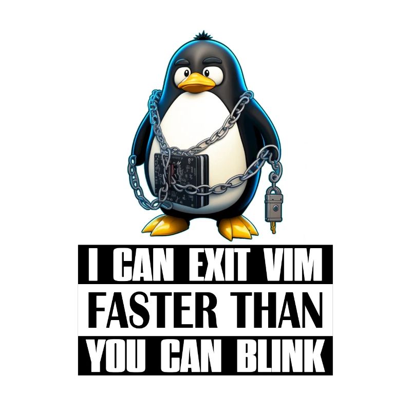 I Can Exit VIM Faster Than You Can Blink Linux Fun