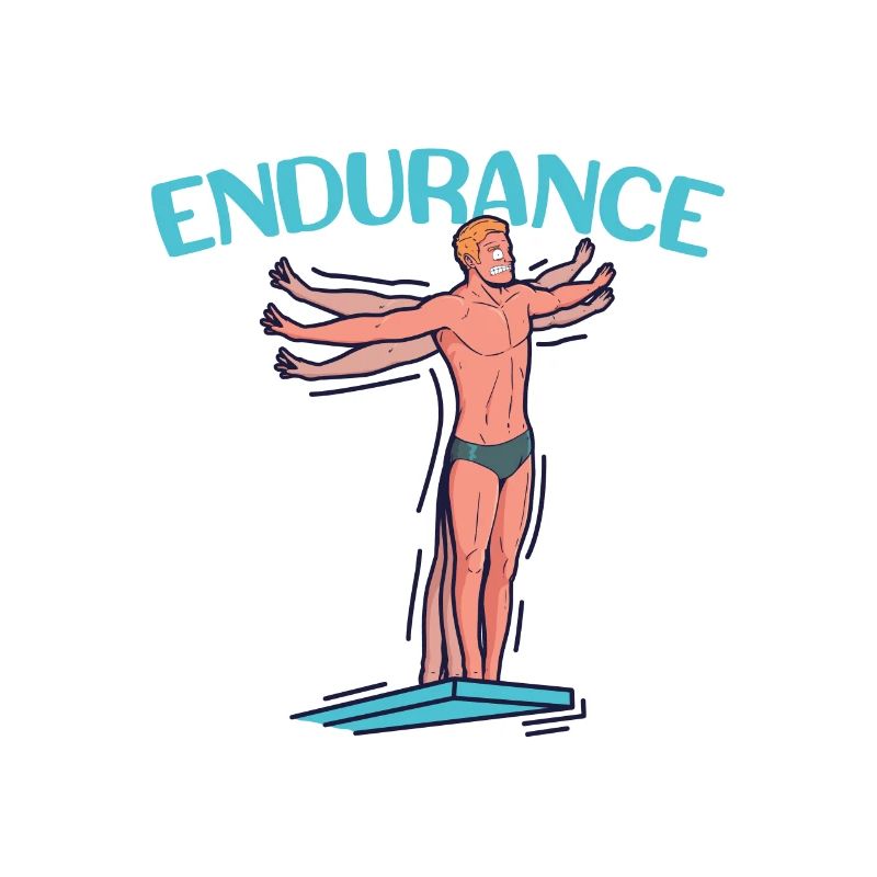 My endurance is second to none Pool diving