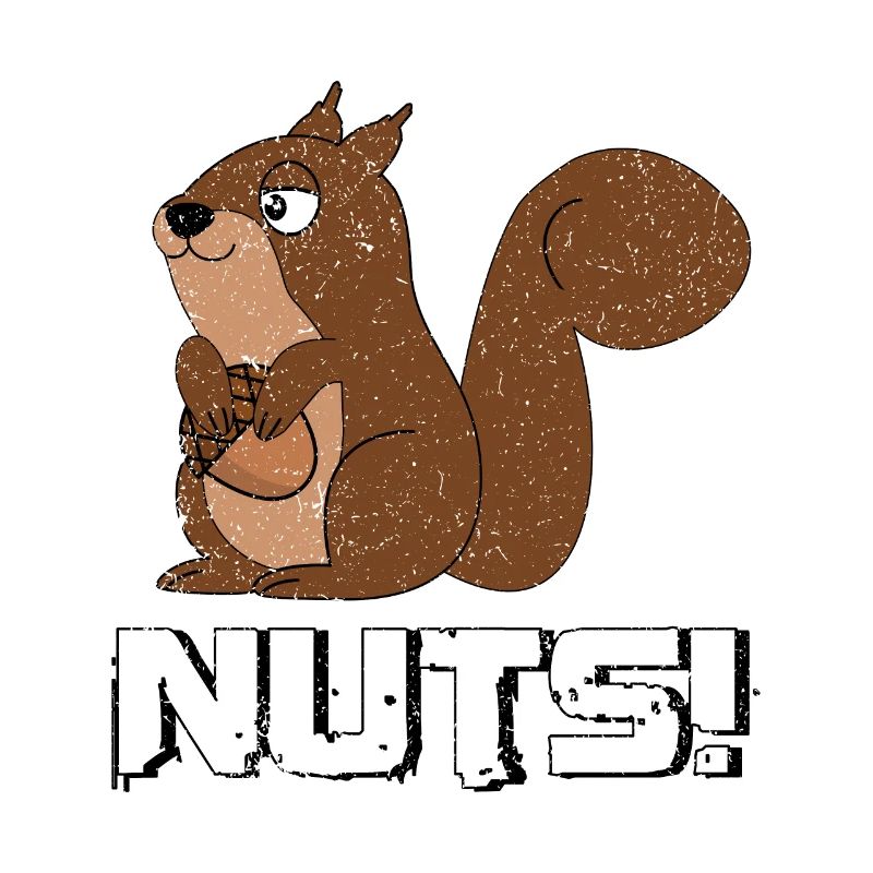 Süßes hungriges Eichhörnchen