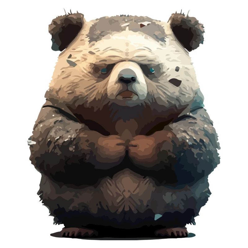 Bako the grumpy bear