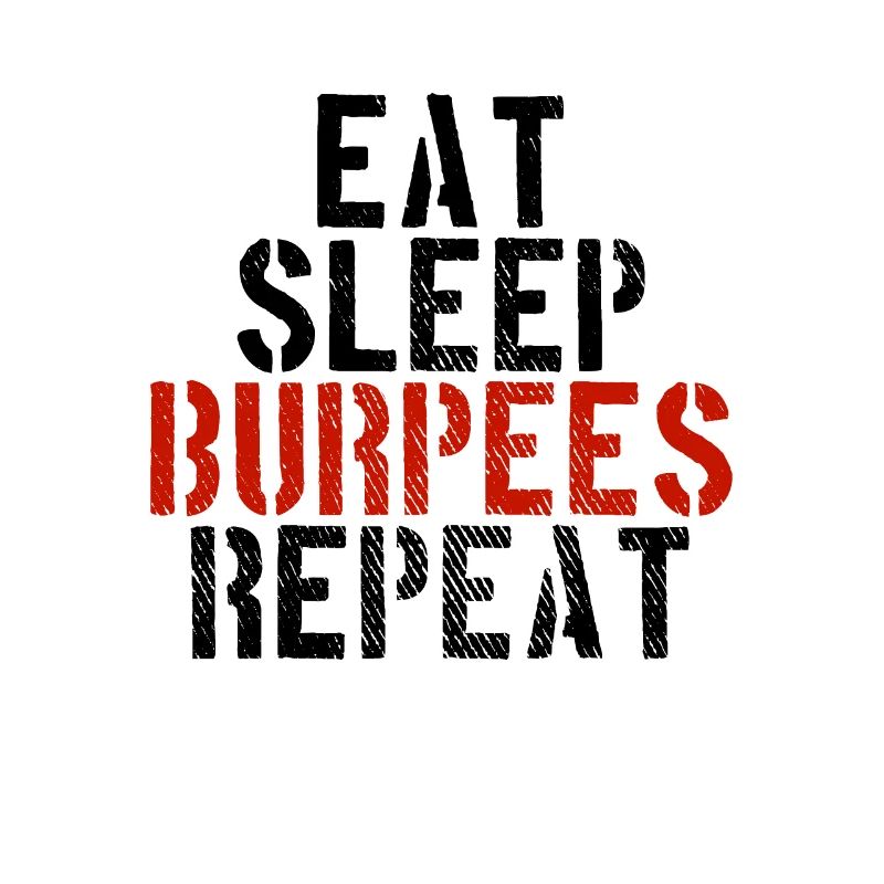 Manger des burpees endormis