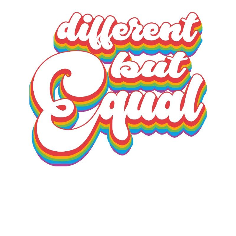 Different but Equal - Pride Month LGBTQ